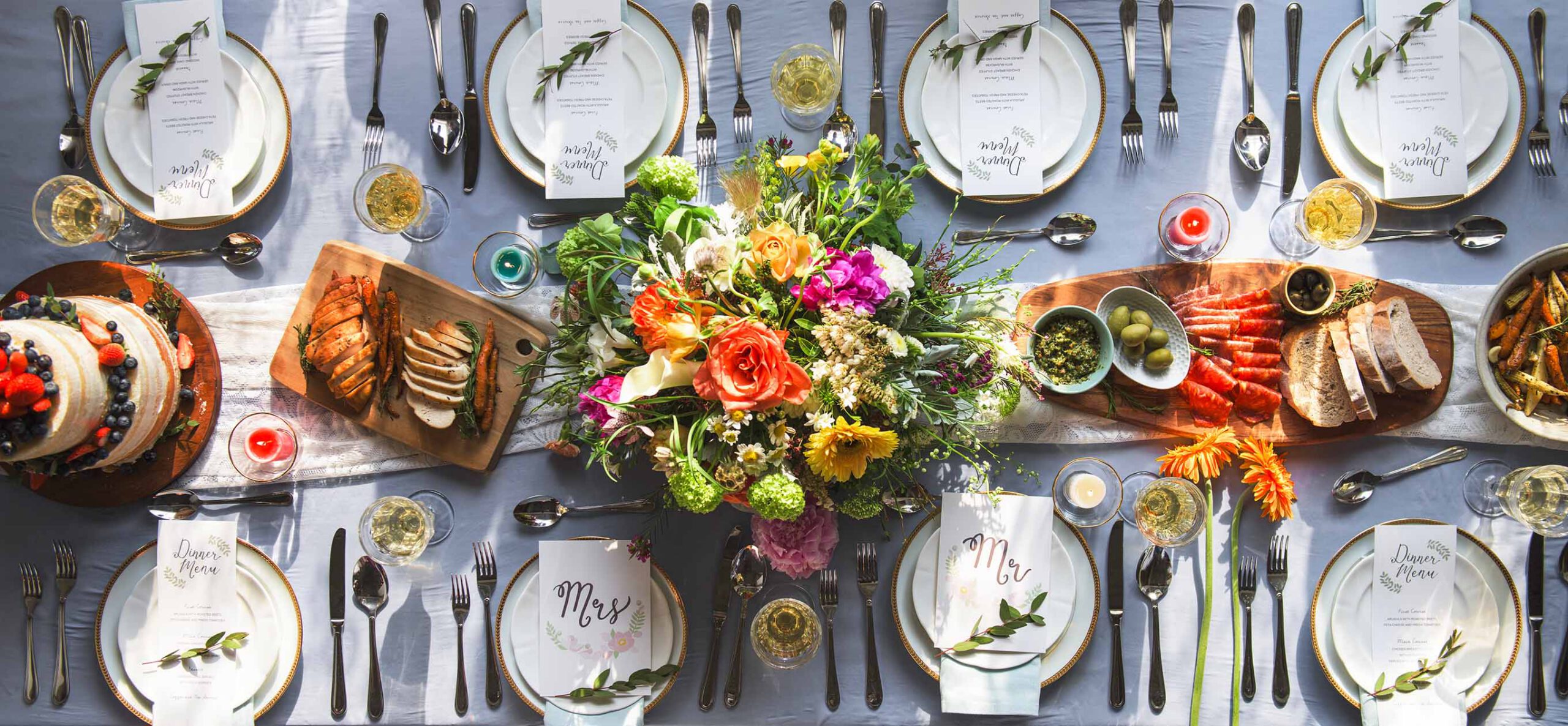 Jak připravit svatební tabuli ve 4 krocích